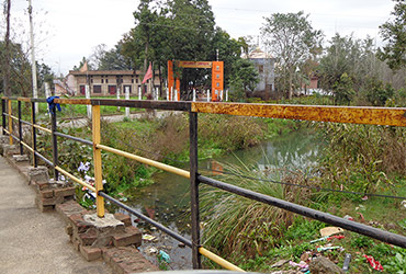 Saraswati stream at Bilaspur